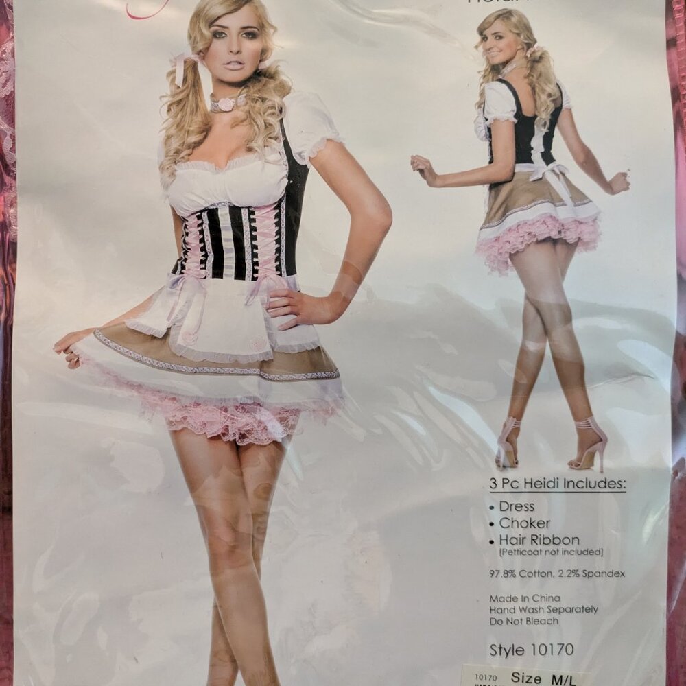 Seven 'til Midnight Halloween Costume - Heidi Ho - M/L